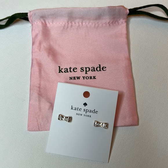 kate spade Jewelry - Kate Spade Ready Set Bow Earrings